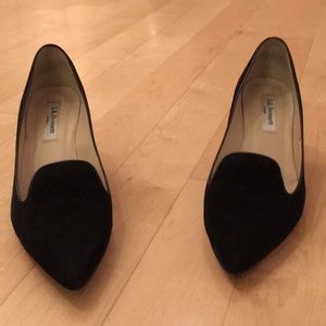 l.K Bennett pumps black in suede